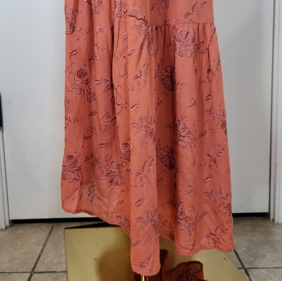 REVOLVE Flynn Skye Boho Embroidered Floral Maxi Sundress Size XS - Picture 6 of 12